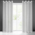 Eurofirany pimendav kardin FKAB-01, 140x250 cm, valge