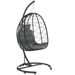 Ripptool alusega 102 x 102 x 195 cm, must