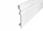 Titanium p&otilde;randaliist pol&uuml;st&uuml;reen pcv uhd (mitte mdf) 14x95mm pikkus 200cm valge