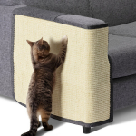 Kasside kraapimismatt m&ouml;&ouml;bli kaitsmiseks, sisal, 50 x 70 cm, hall