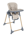S&ouml;&ouml;gitool KikkaBoo Olive 2 Beige, kallutatava seljatoega, k&otilde;rguse reguleerimisega