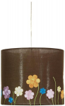 Candellux rippvalgusti Garden 31-03195, pruun/mitmev&auml;rviline