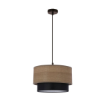 Candellux rippvalgusti Ruben 31-21656, must/p&auml;hkel