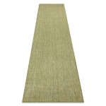 Sisalist vaip SION A5165A melange tasapindkoes roheline 300x70 cm, sobib kasutamiseks terrassil v&otilde;i r&otilde;dul, 70x300 cm