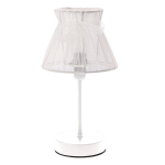 Laualamp Candellux Sigalea valge organzavarjuga E14 40W