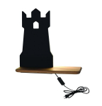 Candellux laste LED seinalamp Tower 21-85030, must/pruun