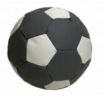 Laste kott-tool XXL-pall (40 cm), hall/valge