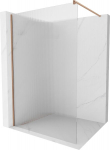 Mexen Kioto du&scaron;isein Walk-in 130 x 200 cm, triibud 8 mm, harjatud vask - 800-130-101-65-09