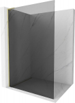 Mexen Kioto L du&scaron;isein Walk-in 90 x 200 cm, grafiit, kuldne harjatud - 800-090-103-55-40