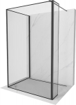 Mexen Kioto du&scaron;isein Walk-in 110 x 110 x 30 cm, must raam, must - 800-110-110-221-70-70-030