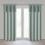 Eurofirany kardin Roses, 140x270 cm, roheline