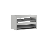 Valamu kapp Mexen Box-A, 80 cm, 2 sahtlit, hall matt