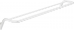 Kahekordne r&auml;tikuriiul Deante Silia 63 cm, valge