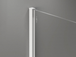 Mexen Kioto-X du&scaron;inurk Walk-in 150 x 90 cm, l&auml;bipaistev 10 mm, valge - 800-150-202-20-00-090-X