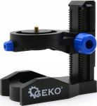 Geko L-kujuline magnetiline kinnituslaser G03305, 4 magnetit, 360&deg; horisontaalne p&ouml;&ouml;rlemine, 1/4" meeskeere, 1/4" naiskeere