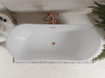 Mexen Celia vabas seistes vann 170 x 75 cm, valge/must, &uuml;levool roosa kuld - 52331707575-60, 170 x 75 cm