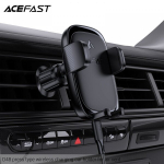 Telefonihoidja Acefast D48 Automobilne ventilatsiooni avause hoidik juhtmeta laadijaga - must