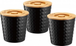 Klausberg KB-7486 anumate komplekt, must, 3 tk.