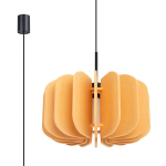 Sollux ripplamp Mula 45, kollane