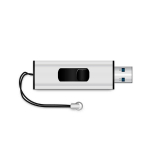 USB pulk Mediarange USB m&auml;lupulk MR914, 8 GB, USB 3.2 Gen 1, lugemiskiirus ~34 MB/s, kirjutamiskiirus ~9 MB/s, must/h&otilde;be