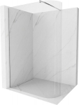 Mexen Kioto-R &uuml;mardatud Walk-in du&scaron;isein 160 x 200 cm, l&auml;bipaistev 8 mm, kroom - 800-160-101-01-06