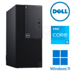 Arvuti Dell 3070 Tower i3-8100 8GB 256GB M.2 NVMe + 160GB HDD W11P Renew