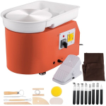 Elektriline keraamiline rataste masin 350 W &ndash; 25 cm p&ouml;&ouml;rlev ketas, pedaal + k&auml;sitsi juhtimine