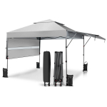 Varikatusega Telk, 300x537x270-290 cm, Valge