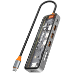 Canyon Ds-13 Usb-c 7-&uuml;hes jaotur, 4k, l&auml;bipaistev