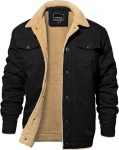 Eklentson meeste soe fliisjakk, must, XL, XL