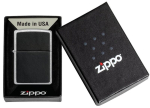Zippo tulemasin 46778 Black Leather Emblem