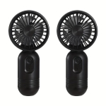 2 mini isiklikku ventilaatorit &ndash; 3 kiirust, suurep&auml;rane reisimiseks ja ripsmetele