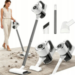 Varstolmuimeja Juhtmeta tolmuimeja - hari, Cleaner Vacuum cl, valge v&auml;ljaanne + mikrokiudlapp