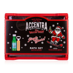 Komplekt Accentra Men's Collection Winter Edition meestele: kehapesugeel, 140 ml + pudeliavaja, 1 tk.