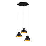 Opviq rippvalgusti Berceste - 180BLACK-S2, must
