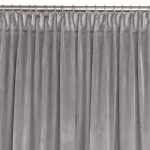 Aksamist kardinid 530 &times; 225 cm, hallid