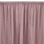 Chenille kardin 280&times;245 roosa