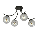 Emibig laelamp Boston 4 Must/Grafiit