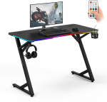 M&auml;ngurilaud SENSE7 Volt RGB, 120x60x76.5 cm, must