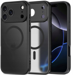 iPhone 17 Pro Max musta matta MagSafe BasicMag telefoni&uuml;mbris