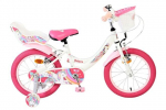 Laste jalgratas Volare Unicorn, 16", valge/roosa