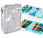 Kahekordne pliiatsikarp Coolpack Sweet Dreams Xxl koos tarvikutega