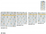 Pesukotid x4, 60x60x0,2 cm, GERIMPORT