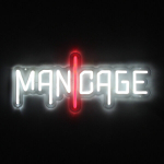 LED neoonm&auml;rk "Mancage" - dekoratiivne seinavalgusti, EL-adapter