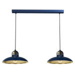Ripplamp Milagro FELIX TUMESININE/KULDNE 2xE27 MLP7715