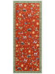 Vaip Noel 80x200 cm, punane/roheline