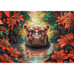 Castorland pusle Hippo Relaxation 500 tk