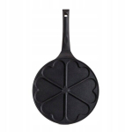 Homla s&uuml;damekujuliste pannkookide pann Sweetlet, must, 26,5 cm