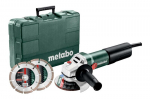 Metabo Weq 1400-125 nurklihvija teemantketaste ja korpusega