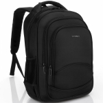 Ergonoomiline Peterson kooli- ja reisiseljakott USB-liidese, s&uuml;learvutitasku ja kohvririhmaga, must, 25 l